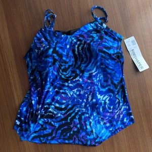 NWT Trimshaper Tankini. size 20w